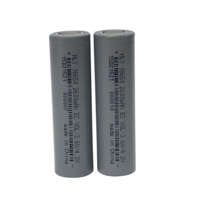 باتری لیتیومی قابل شارژ کوچک 2600mah 18650 برای ماشین های اسباب بازی