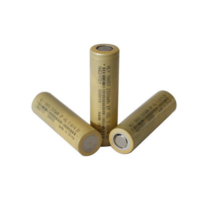 باتری 3.6 V لیتیوم 500 سیکل 2000mah 18650 برای ابزارهای الکتریکی