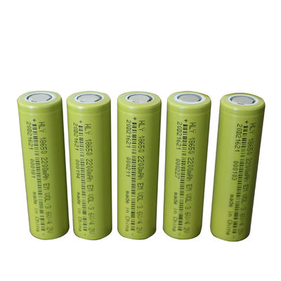 باتری استوانه ای قابل شارژ HLY 2200mah 18650 برای دوچرخه های برقی