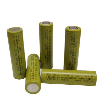 3.6 ولت 18650 2200mah باتری لیتیوم یون قابل شارژ فوق العاده با ظرفیت بالا