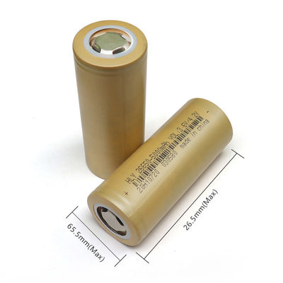 دارای گواهی FCC باتری لیتیوم یونی 26650 5000MAh برای اسکوترهای برقی