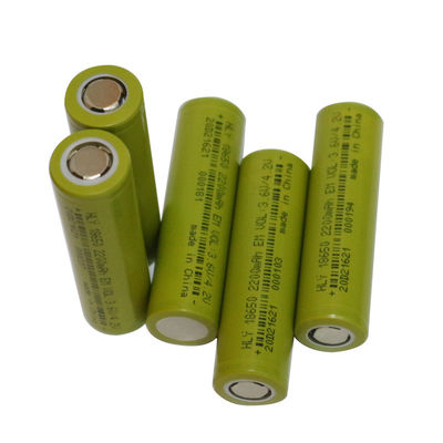 باتری لیتیومی قابل شارژ 18650، سلول باتری لیتیوم یونی 3.6 ولت 2200mah