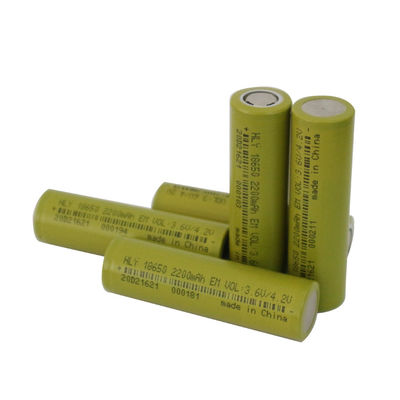 MSDS 3.6V 2200 Mah باتری لیتیوم 18650 سلول های قابل شارژ برای دوچرخه های بالانس