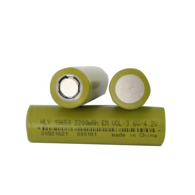 باتری لیتیوم یونی قابل شارژ سبک وزن 2200mah 18650 UN38.3 HLY