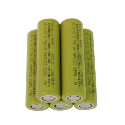2200mah 18650 باتری های قابل شارژ با خود تخلیه کم سلول های لیتیومی