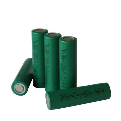 اندازه کوچک 18650 باتری 3.6 ولت 18650 باتری 2500mah لیتیوم یون FCC