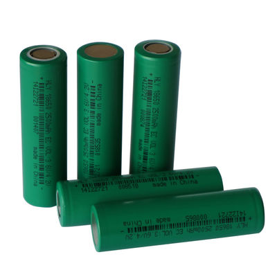 منبع تغذیه با ظرفیت بالا 2500mah 18650 باتری RoH برای اسکیت برد الکتریکی