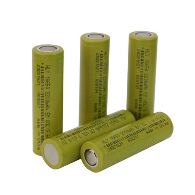 باتری قابل شارژ لیتیوم یون استوانه ای 3.6 ولتی با ایمنی بالا 2200mah 18650