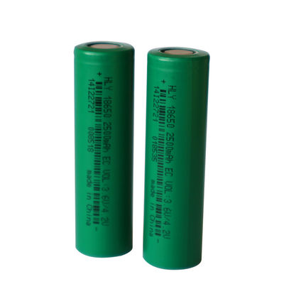 باتری لیتیوم یونی 18650 پرقدرت 3.6v 2500mah برای چراغ قوه