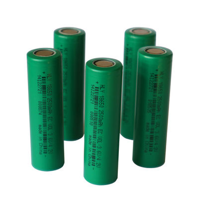 باتری لیتیوم یونی 18650 پرقدرت 3.6v 2500mah برای چراغ قوه