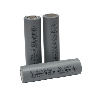 نرخ بالای باتری BIS 3.6 ولت لیتیوم یون 2600mah 18650
