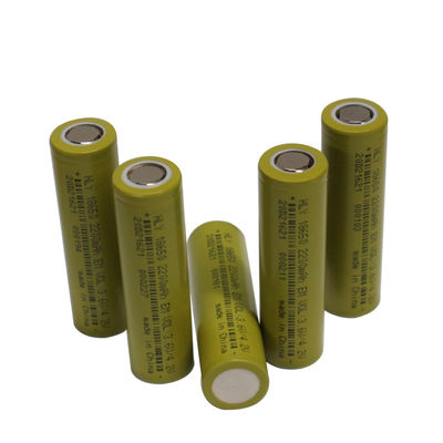 FCC Solar 18650 باتری های قابل شارژ لیتیوم یونی 2200MAh برای چراغ های باغچه